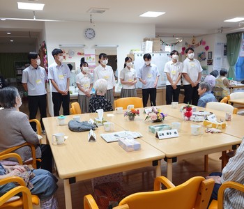 久留米学園高校のみなさんが遊びに来てくれました♪